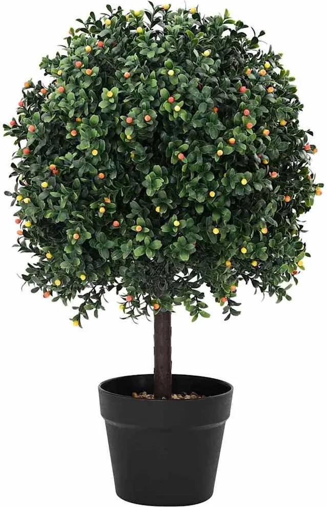 vidaXL Izlandi Téglalap Labda Zöld 35 x 35 x 50 cm Műanyag