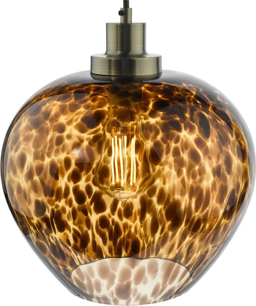 Dar Lighting modern függeszték leandra borostyán darlea0106