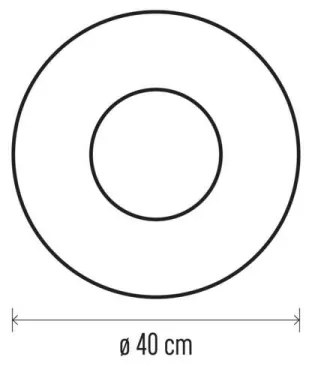LED Karácsonyi dekoráció 20xLED/2xAA á. 40 cm