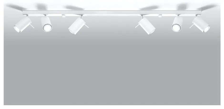 Etna 6L fehér mennyezeti lámpa - Sollux