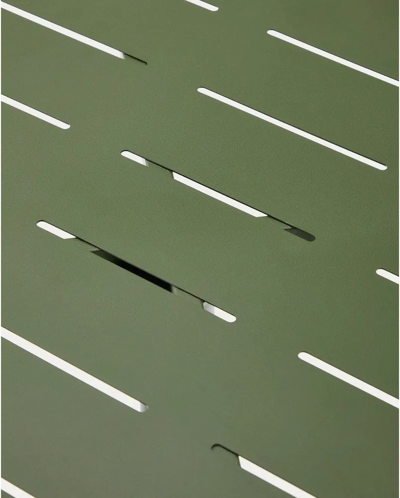 Acél kerti étkezőasztal 70x70 cm Brai – Kave Home