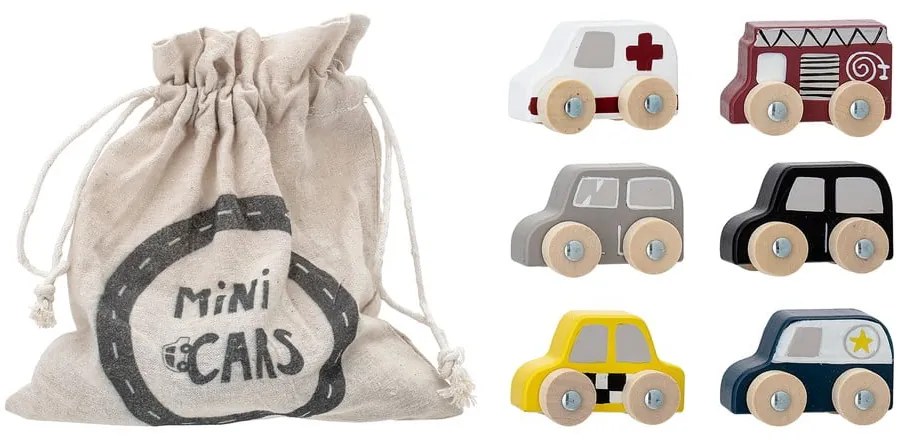 Fa játékautó készlet Avin – Bloomingville Mini