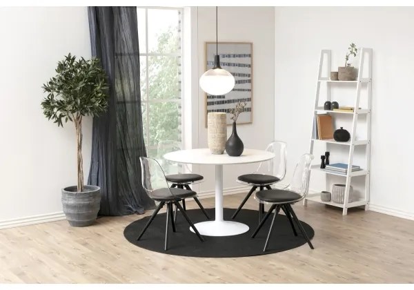 DAMON fehér könyvespolc