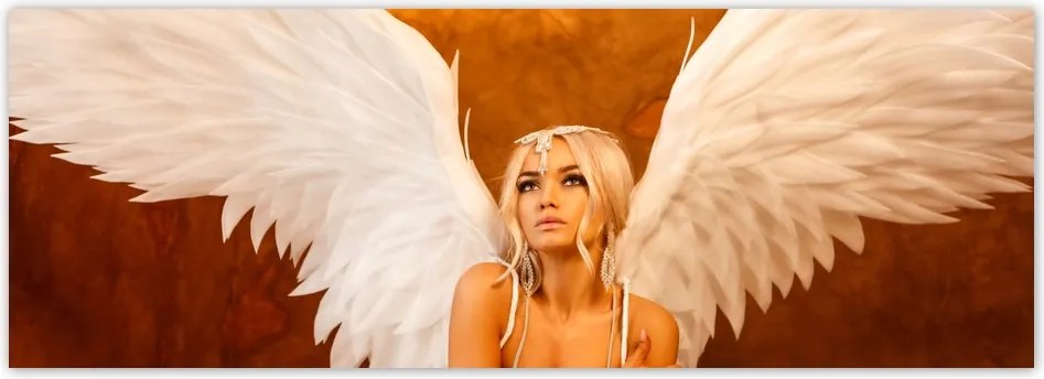 Fotótapéta flizelina 624x219 Angyal szőke haj