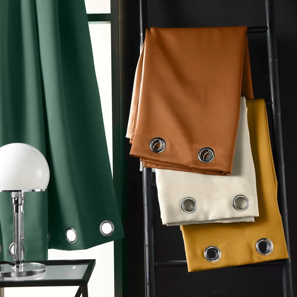 Krémszínű sötétítő függöny 135x240 cm Occult – douceur d'intérieur