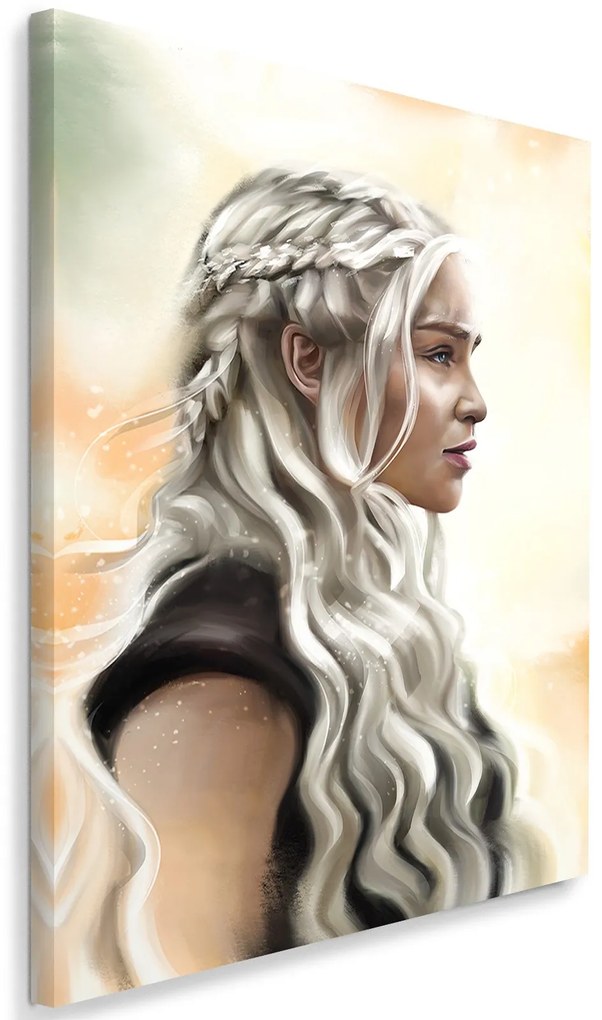Gario Vászonkép Trónok harca, Daenerys Targaryen portréja - Dmitry Belov Méret: 80 x 120 cm