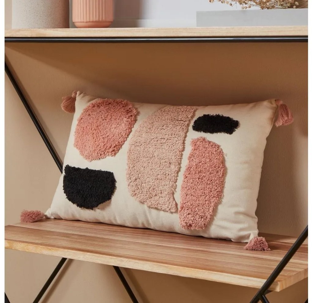 Eglo 420009 - Dekoratív párna CHEVERY 30x50 cm rózsaszín