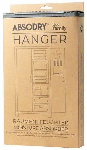 Everbrand Absodry Duo Family Hanger páramentesítő szekrénybe, 1 x 600g