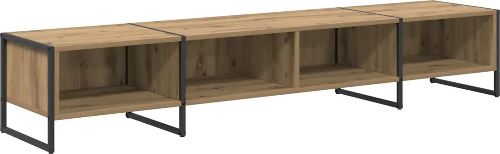 vidaXL TV szekrény Művészi tölgy 170.5 x 36 x 30.5 cm Faanyag