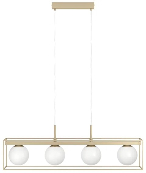 Eglo 97793 - Csillár zsinóron VALLASPRA 4xE14/40W/230V