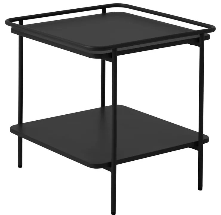 Fém tárolóasztal 45x45 cm Yuba – Unique Furniture