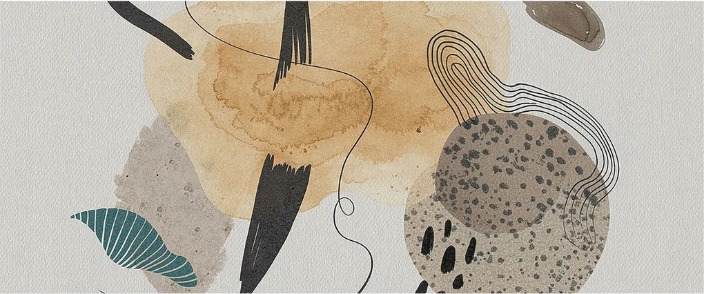 Fotó Fali tapéta Falfestmény Absztrakt kompozíció 250x104