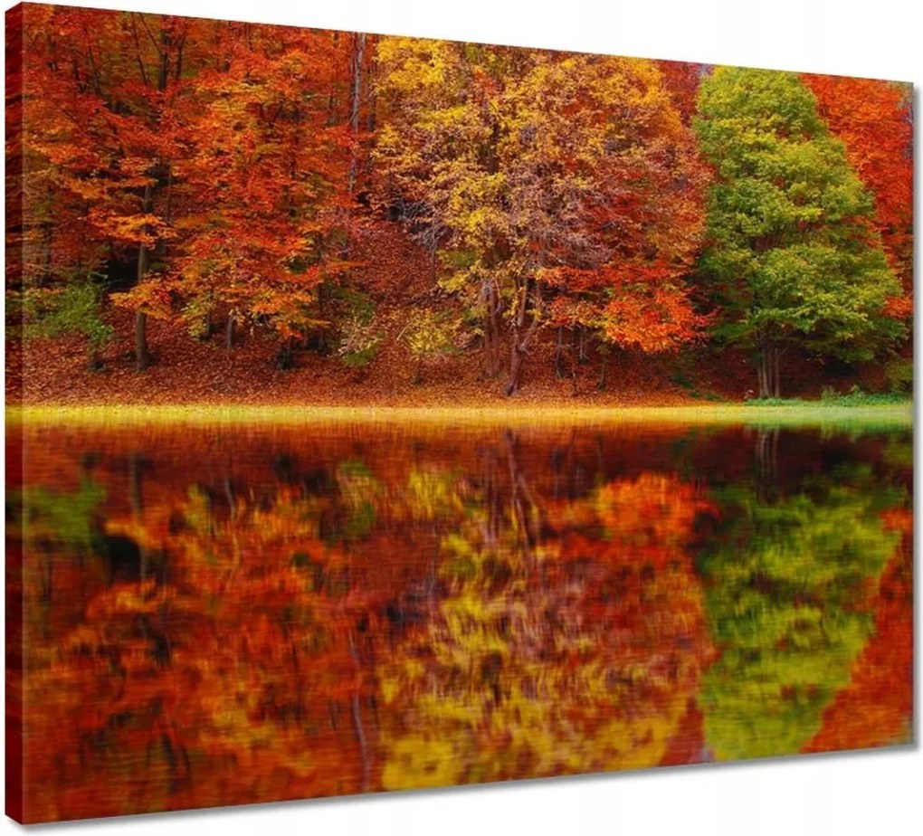 Vászonkép 50x40 Őszi táj