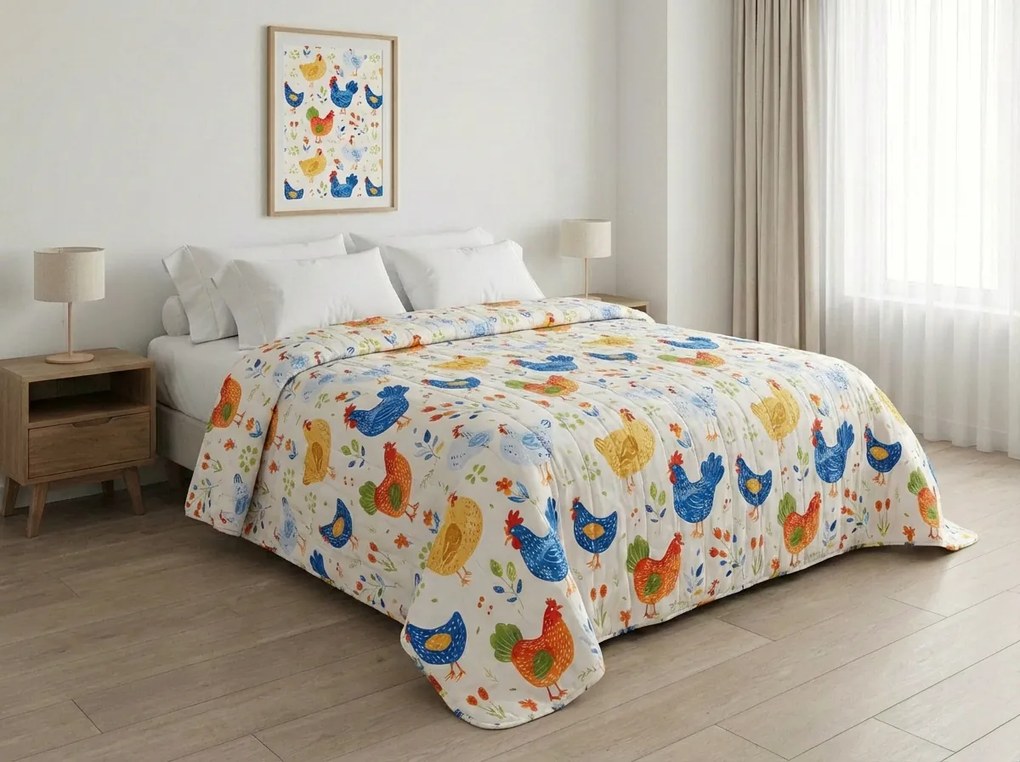 Ágytakaró HENRIETTA, színes Méret: 220 x 240 cm