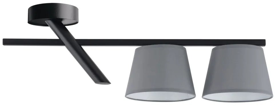 SIGMA LIGHTING 32220 OLE Ernyős Mennyezeti Lámpa Fekete, Szürke E27 IP20