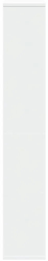 fehér szerelt fa könyvespolc 60 x 20 x 120 cm