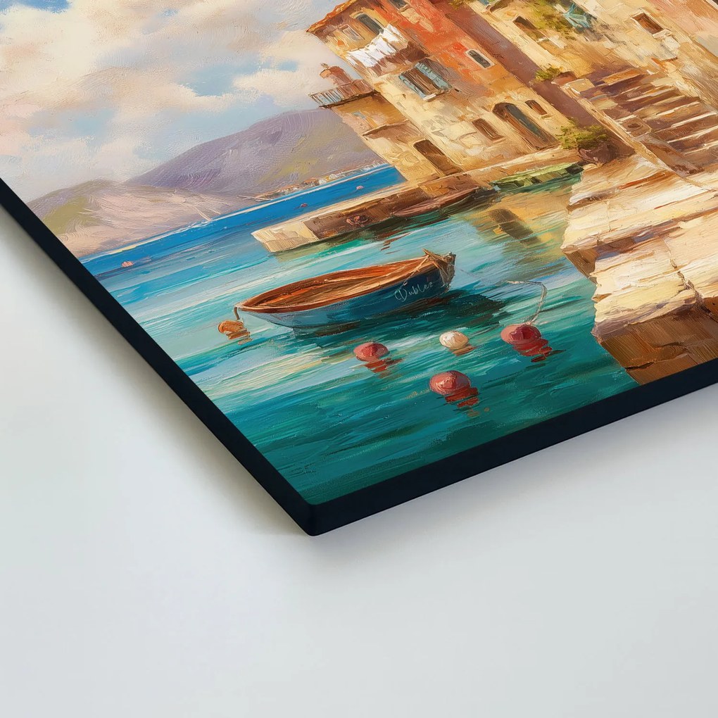 DUBLEZ | Fából készült kép - Festői tengerpart