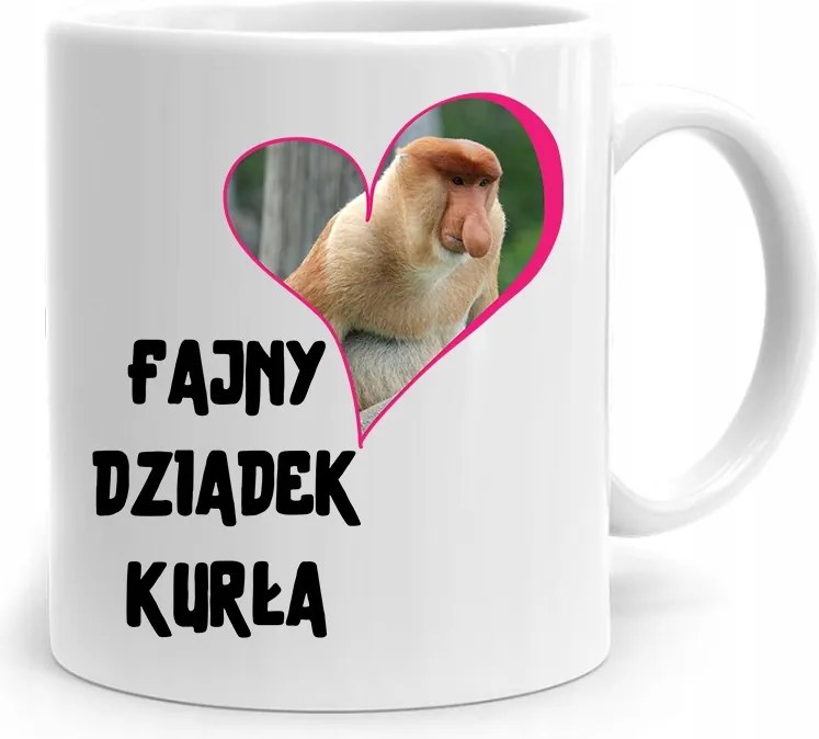 Bögre Ajándék Nagypapának Hűvös Tyúk Nagypapa nyomtatott fényképpel