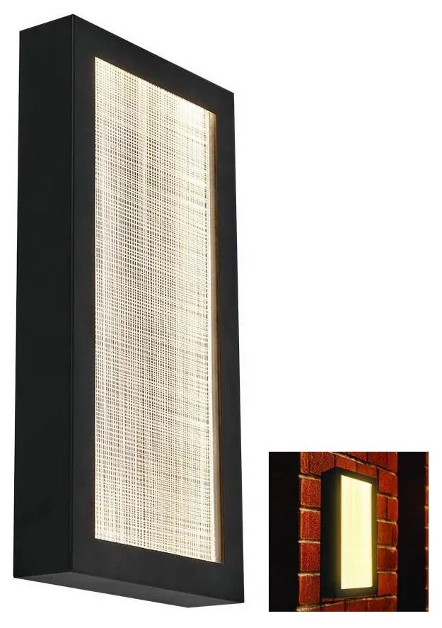 LED Kültéri fali lámpa LED/20W/230V IP65 3000K