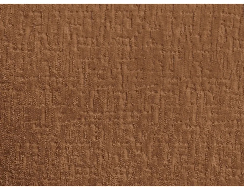 Téglavörös zsenília kinyitható kanapé 228 cm Neyo – Bobochic Paris