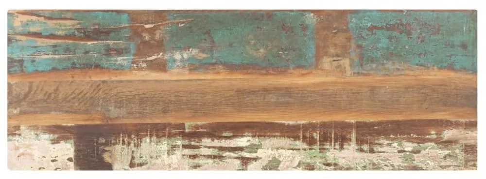 tömör újrahasznosított fa dohányzóasztal 90 x 30 x 40 cm
