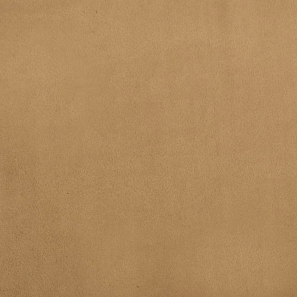 barna bársony gyerekkanapé 100 x 50 x 26 cm