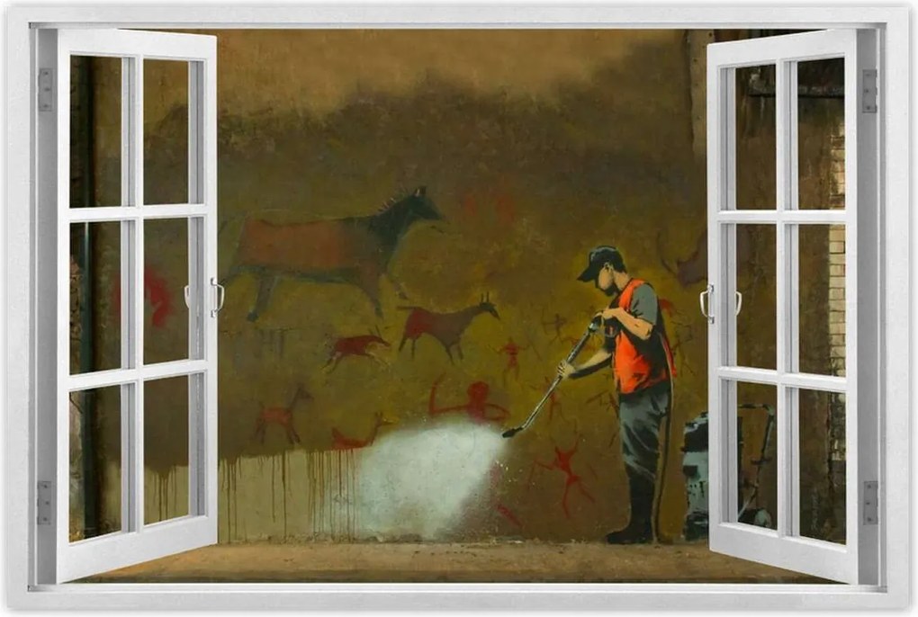 Poszterek 120x80 Banksy Művészet eltávolítása