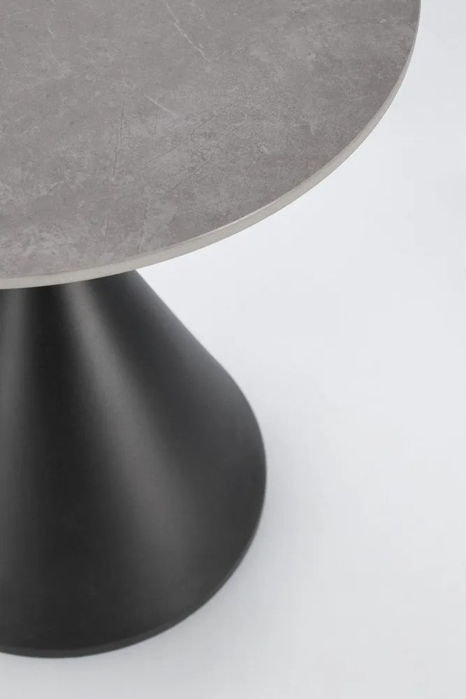 Kerek tárolóasztal márvány dekoros asztallappal ø 50 cm Joona – Bizzotto