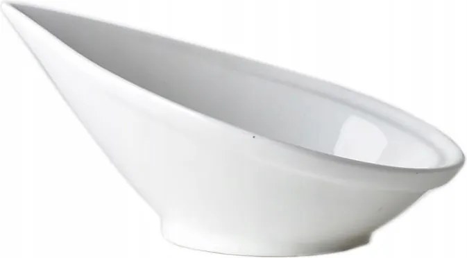 Porcelán salátatál Könnycsepp White Classic