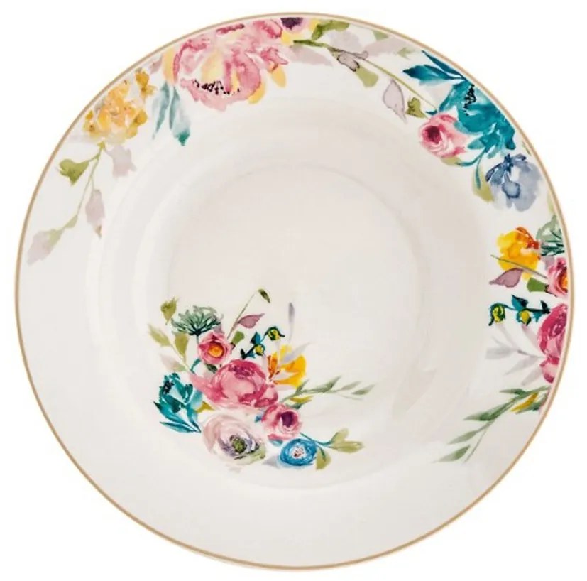 18 részes étkészlet, Paradicsom, Brandani, porcelán