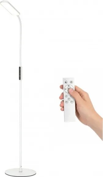Fényerőszabályozható LED állólámpa TEILO LED/10W/230V 3000/4000/6500K fehér + távirányító