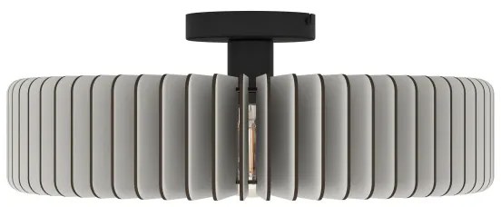 Eglo 900832 - Mennyezeti lámpa PALOMBAIA 1xE27/40W/230V szürke