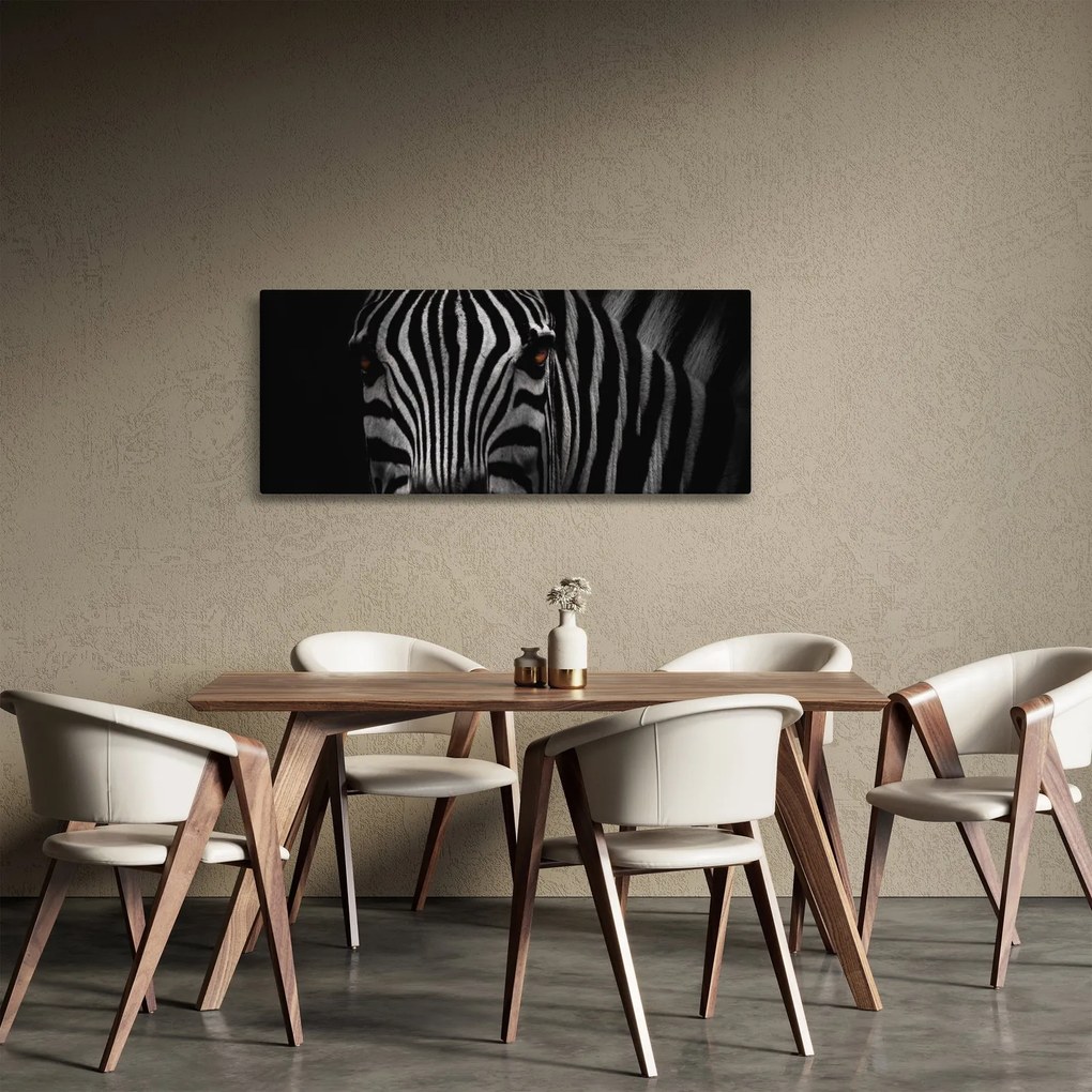 Zebra képe (120x50 cm)