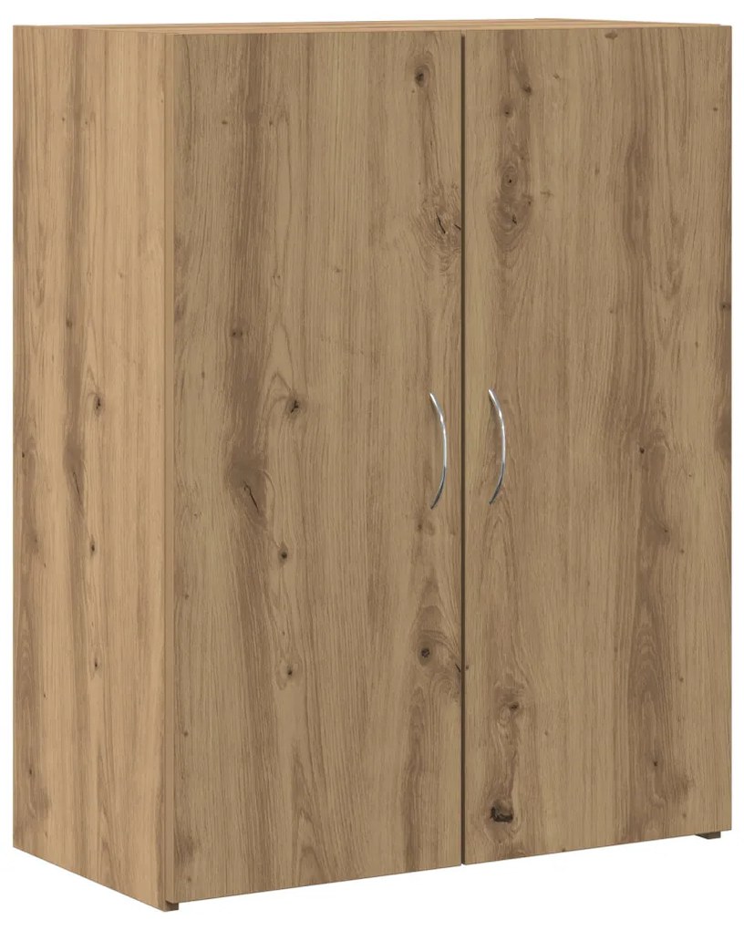 Irodai szekrény - Artisan tölgy - 60 x 32 x 77.5 cm - Műanyag