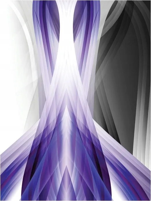 Fotótapéta Absztrakt Lila vinil vonalak 184x254 +ragasztó