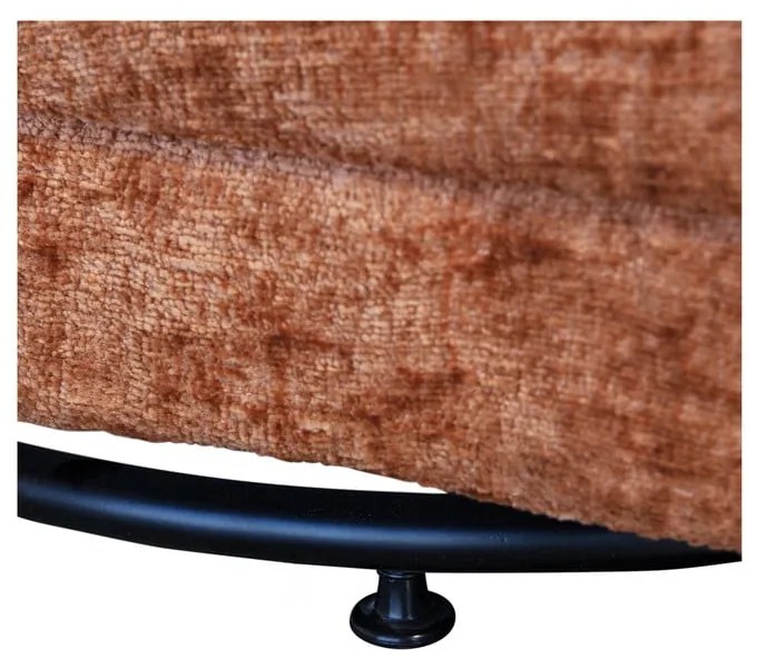 Narancssárga bársony fotel Atty – WOOOD