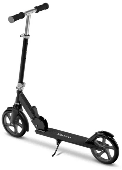 Lionelo - Gyermek roller LUCA fekete