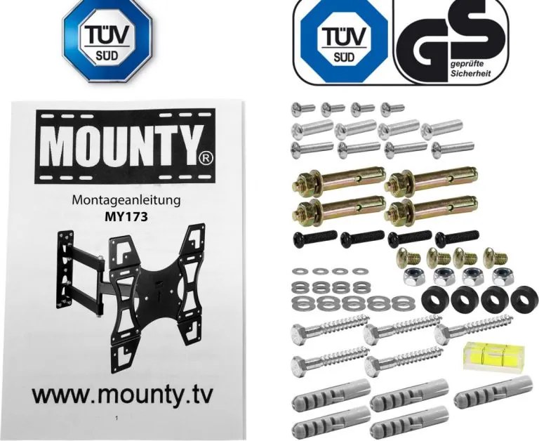 MONTY TV és LCD monitor tartó fali konzol 65"