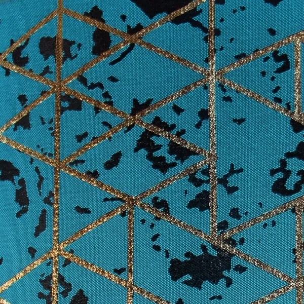 Csillár zsinóron REZO 1xE27/60W/230V türkiz