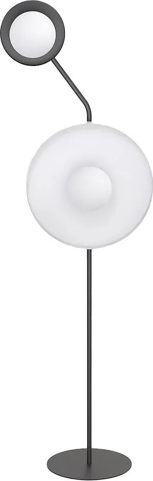 Emibig modern állólámpa kiss fehér fekete emi1609/lp2