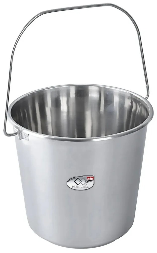 Orion Rozsdamentes acél vödör fogantyúval A 18 l, 18 l