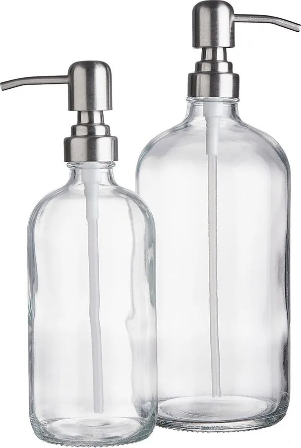 SOAP OPERA szappanadagoló, átlátszó-ezüst 500 ml