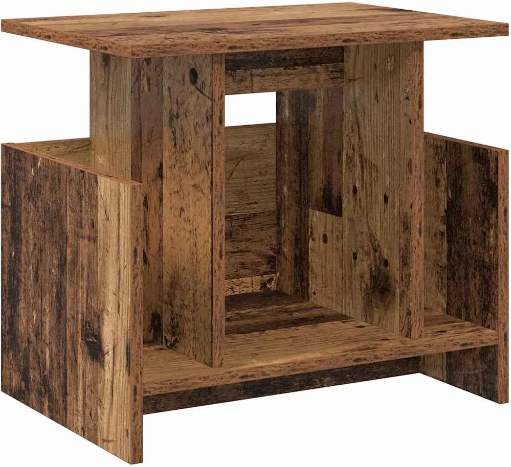 vidaXL TV állvány Öreg fa 50 x 35 x 45 cm Faanyag