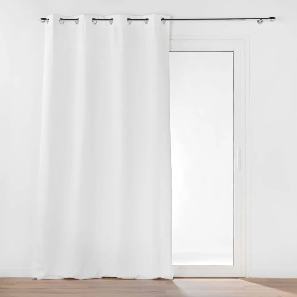 Fehér mikroszálas termo függöny 135x260 cm Micropolar – douceur d'intérieur