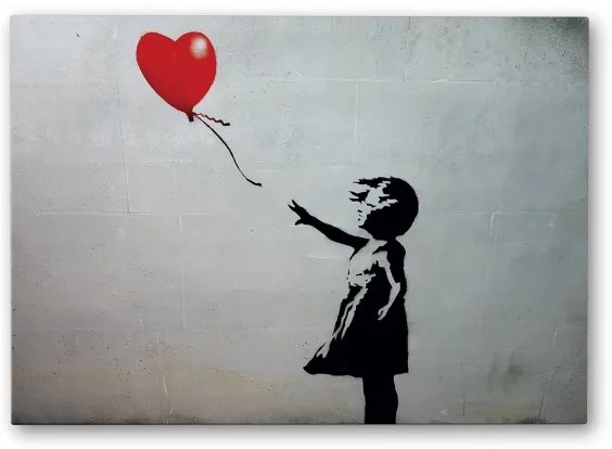 Fali festmény vásznon 50x70 cm fekete/szürke