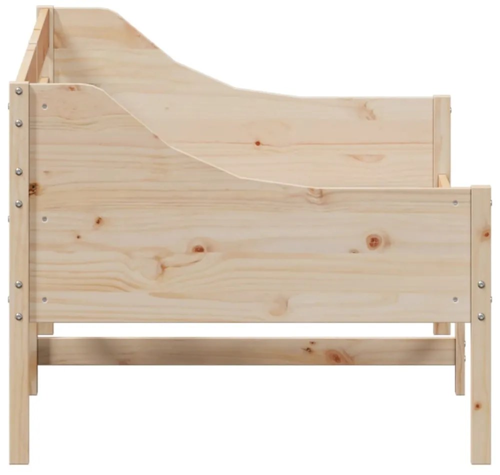 kanapéágy ágy matrac 100x200 cm tömör fa fenyőfa