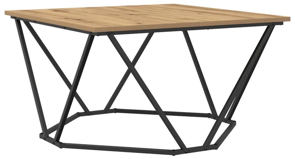 dohányzóasztal Mesteri tölgy 80x80x45 cm Mérnöki fa