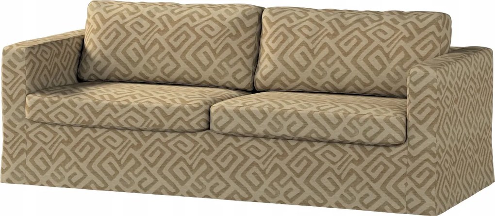 Karlstad 3 személyes kinyitható kanapé huzat Ikea mocca