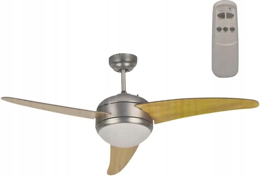 Mennyezeti ventilátor Bakaji 130 ezüst/szürke