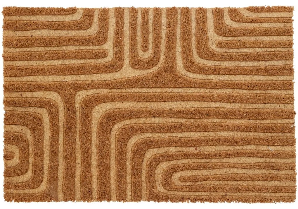 Kókusz szőnyeg Ripples Geometry, 59 x 39 cm